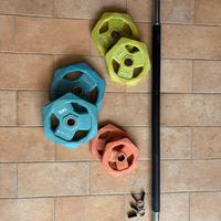 Set bilanciere e pesi