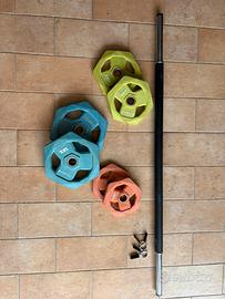 Set bilanciere e pesi