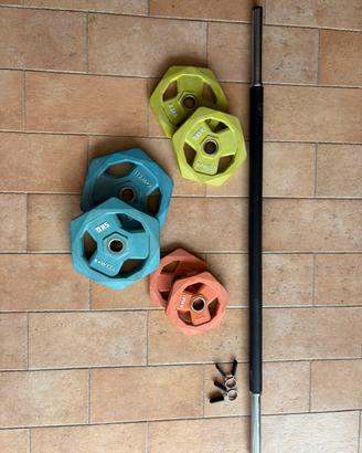 Set bilanciere e pesi