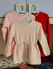 vestitini bimba colori assortiti