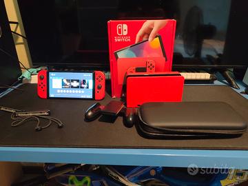 Switch Oled+ SD 256 GB e Accessori