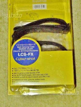 Custodia fotocamera pelle Sony F707,F717,F828