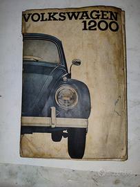 libretto uso e manutenzione VOLKSWAGEN cc1200