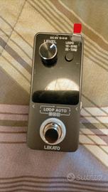 Triplo looper lekato pedale per chitarra