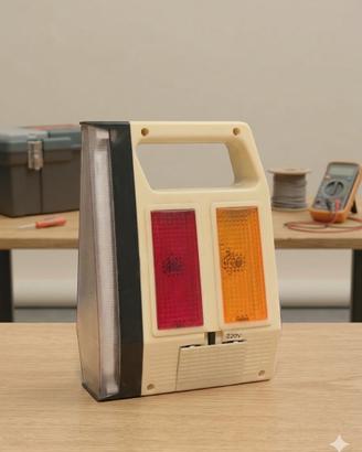 Lampada Emergenza Vintage 3-in-1