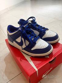 Dunk low Nike blu donna