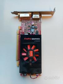 Scheda video AMD firepro graphics v3900 1gb ddr3 