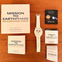 Swatch Mission to Earthphase Moonshine Gold