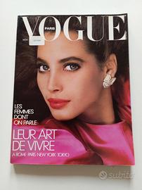 Vogue Paris  n. 671  novembre 1986