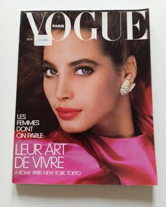 Vogue Paris  n. 671  novembre 1986