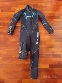 Muta Seac Azzurra Lady 5mm Tg.XS Uomo - Donna