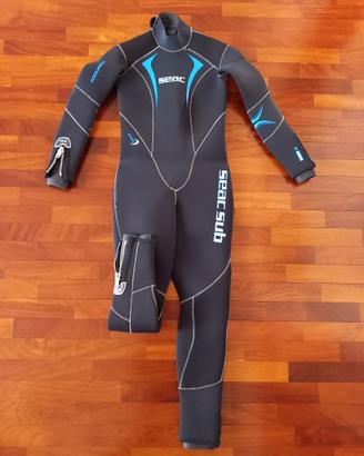 Muta Seac Azzurra Lady 5mm Tg.XS Uomo - Donna