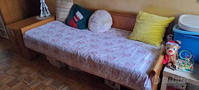 letto e due comodini