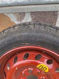 Pneumatico/Ruota Fiat 500/600 fino al 2003