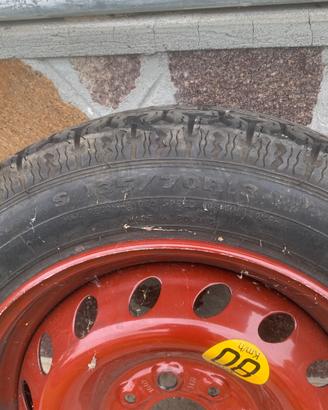 Pneumatico/Ruota Fiat 500/600 fino al 2003