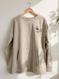 Felpa Nike beige oversize Tg M donna unisex