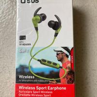 SBS Cuffie Sport bluetooth con lettore MP3 - Nuove