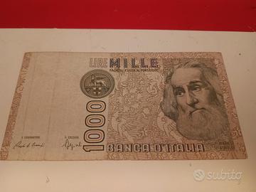 lire mille marco polo  6 gennaio 1982