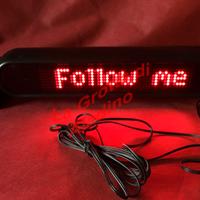 Messaggio scorrevole display LED