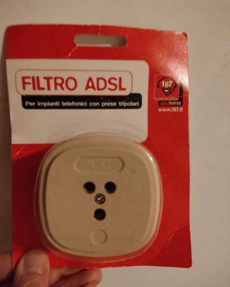 Filtro adsl per presa tripolare TIM