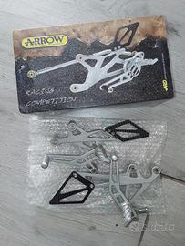 Pedane regolab.arrow rac. aprilia rsv 1000 '99/00/