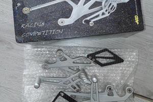 Pedane regolab.arrow rac. aprilia rsv 1000 '99/00/