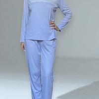 Pigiama cottone 100% lilla chiaro taglia M , TRESS