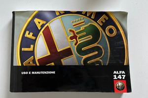 Libretto uso e manutenzione Alfa 147