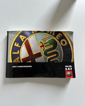 Libretto uso e manutenzione Alfa 147