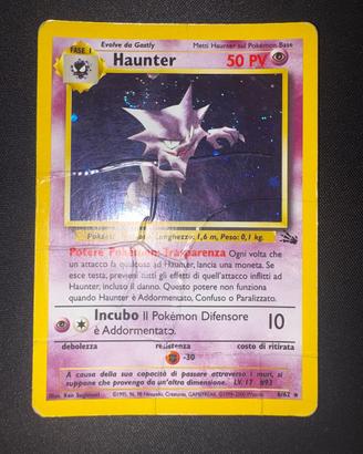 Haunter Holo Fossil 6/62