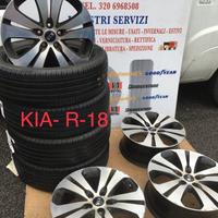 Cerchi e gomme kia spotrage