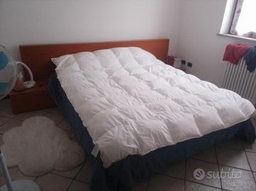letto matrimoniale con comodini