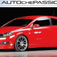 Coppia di Minigonne per Opel Astra H GTC Twin Top