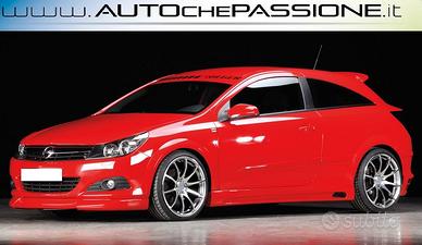Coppia di Minigonne per Opel Astra H GTC Twin Top