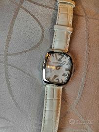 ChronoTech Orologio Prisma con cinturino in pelle