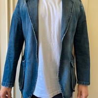 Giacca jeans uomo vintage