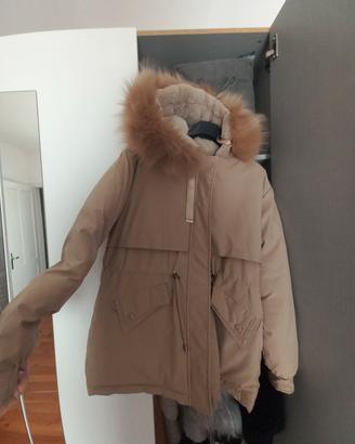 parka con pelliccia 