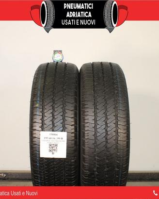 2 Gomme 195 60 R 16C Gt radial al 96% SPED GRATIS