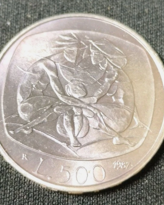 500 lire argento 1987 Famiglia FDC