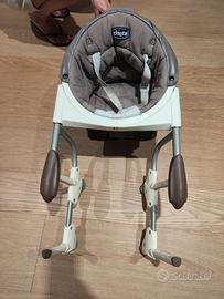 Seggiolino da tavolo 360° girevole Chicco Grigio