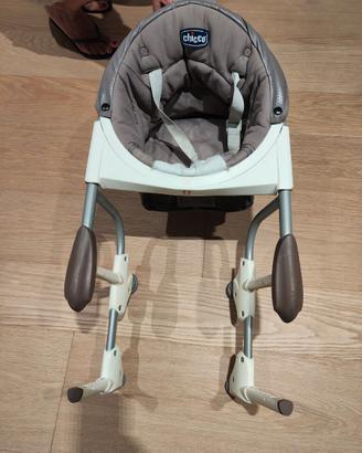 Seggiolino da tavolo 360° girevole Chicco Grigio