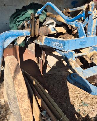 aratro bivomere Gherardi a corda