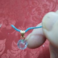 ciondolo vintage topazio svizzero 