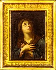 Mary in Devotion Roman School of the 17th Century