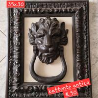 quadro con Battente antico