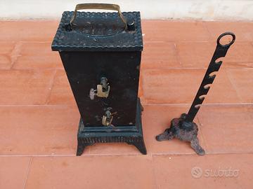 girarrosto antico mecanico a corda