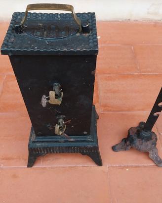 girarrosto antico mecanico a corda