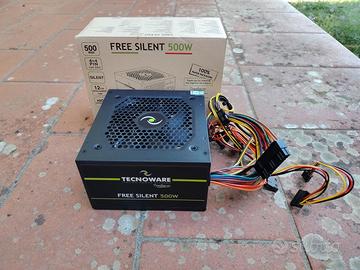 Alimentatore PC Tecnoware Free Silent 500W ATX
