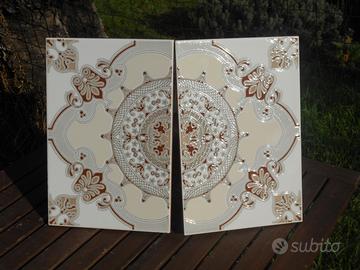 Mattonelle in ceramica smaltate