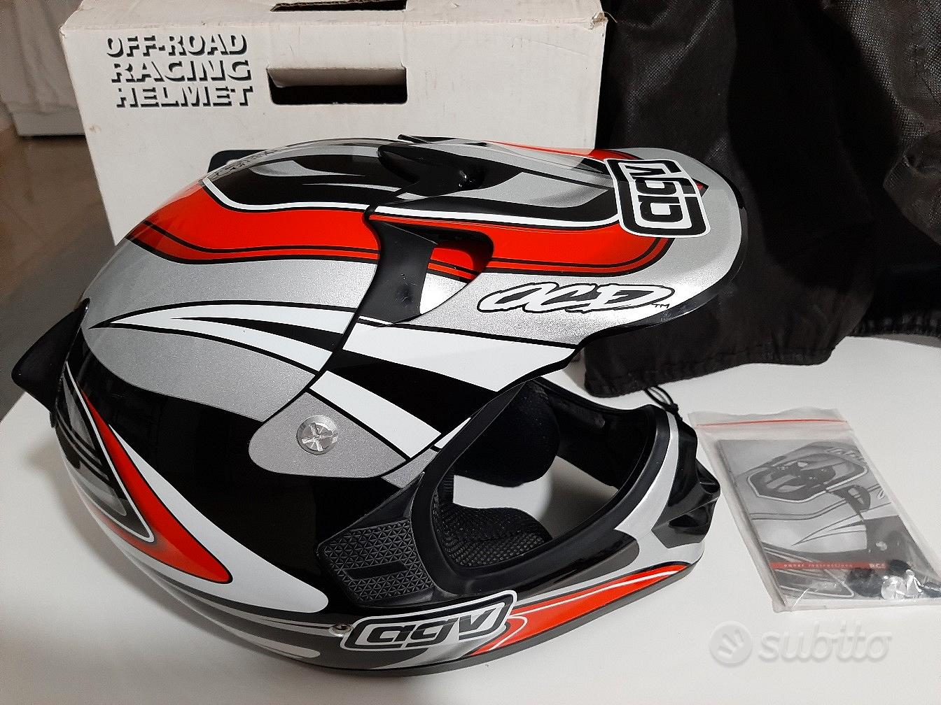 Casco , enduro cross con doppia visiera - Accessori Moto In vendita a Chieti